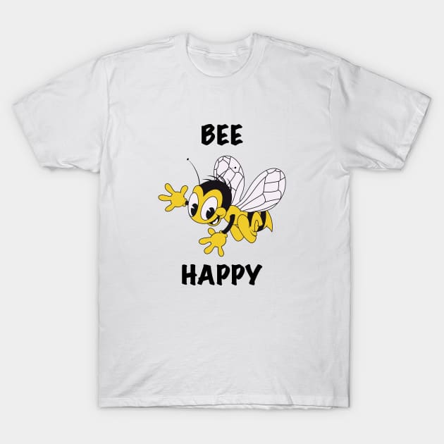 Cute Cartoon Bee T-Shirt by liquidsouldes